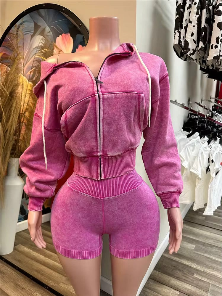 Sporty Washed 2 Piece