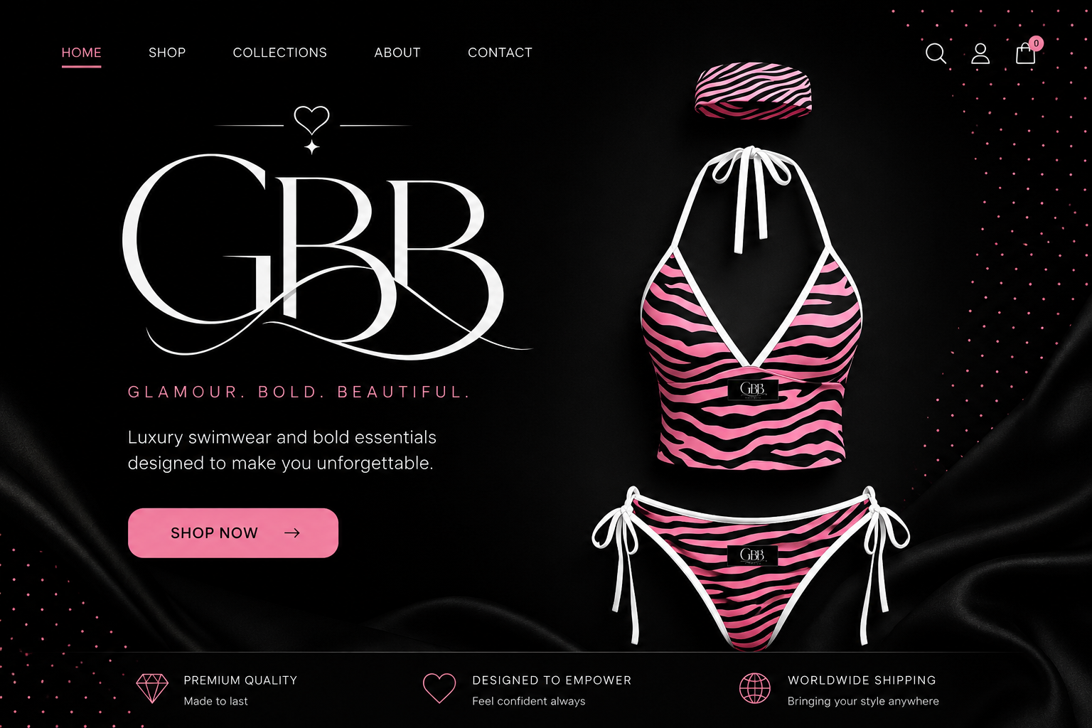 GBB Wild Luxe Bikini Set